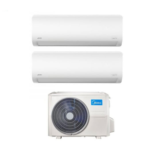 Condizionatore Midea Dual Split Inverter serie XTREME PRO 9000+9000 Btu con M2OH-14 R-32 Wi-Fi Integrato