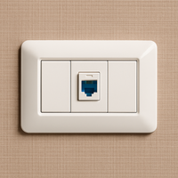 Frontalino keystone singolo mach power nw-fktx per bt matix bianco