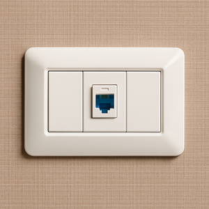 Frontalino keystone singolo mach power nw-fktx per bt matix bianco