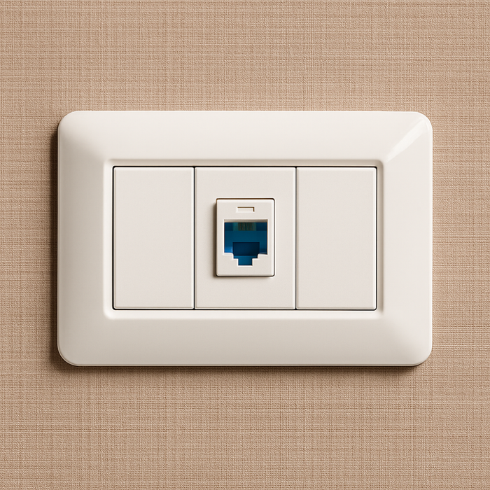 Frontalino keystone singolo mach power nw-fktx per bt matix bianco