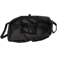 Base per Ombrellone a Sacco Riempibile con 50 kg di Sabbia,  in Plastica e tessuto Oxford, 50x25x18 cm, Nero