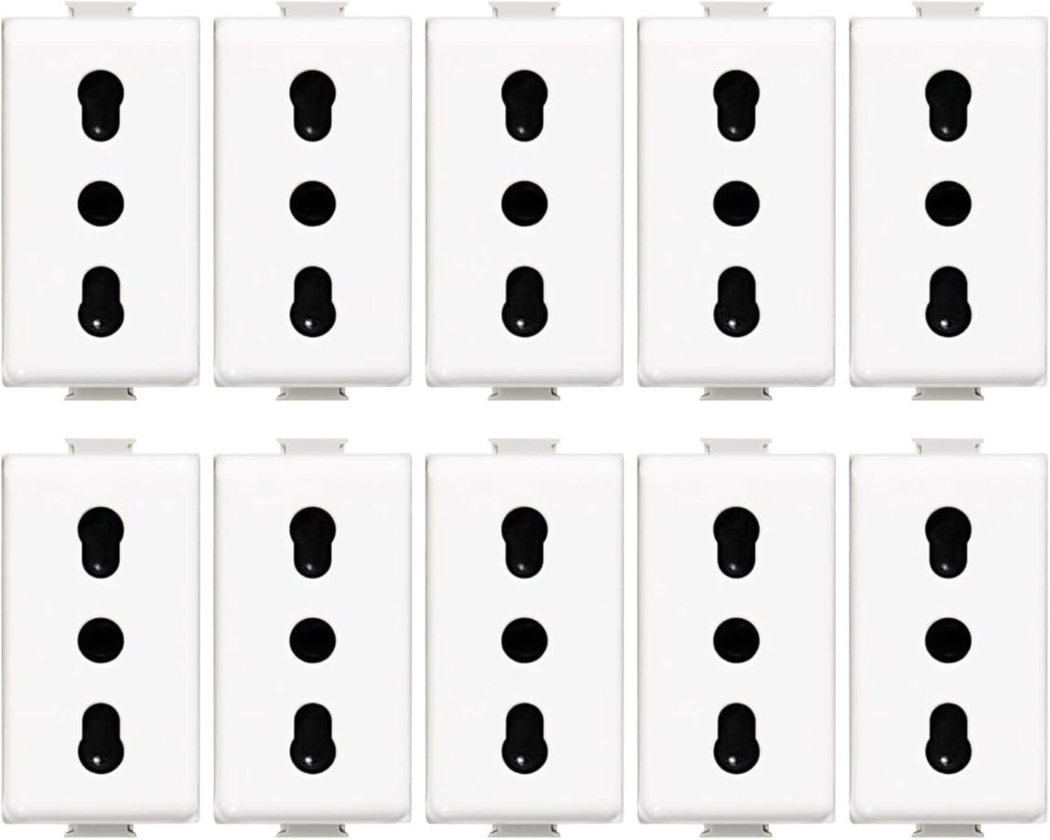 Bticino matix presa bivalente bipasso standard italiano am5180 pezzi 10