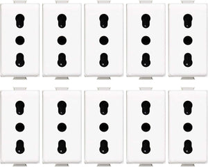 Bticino matix presa bivalente bipasso standard italiano am5180 pezzi 10