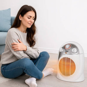 Termoventilatore zephir termocomfort plus 2000w compatto e sicuro