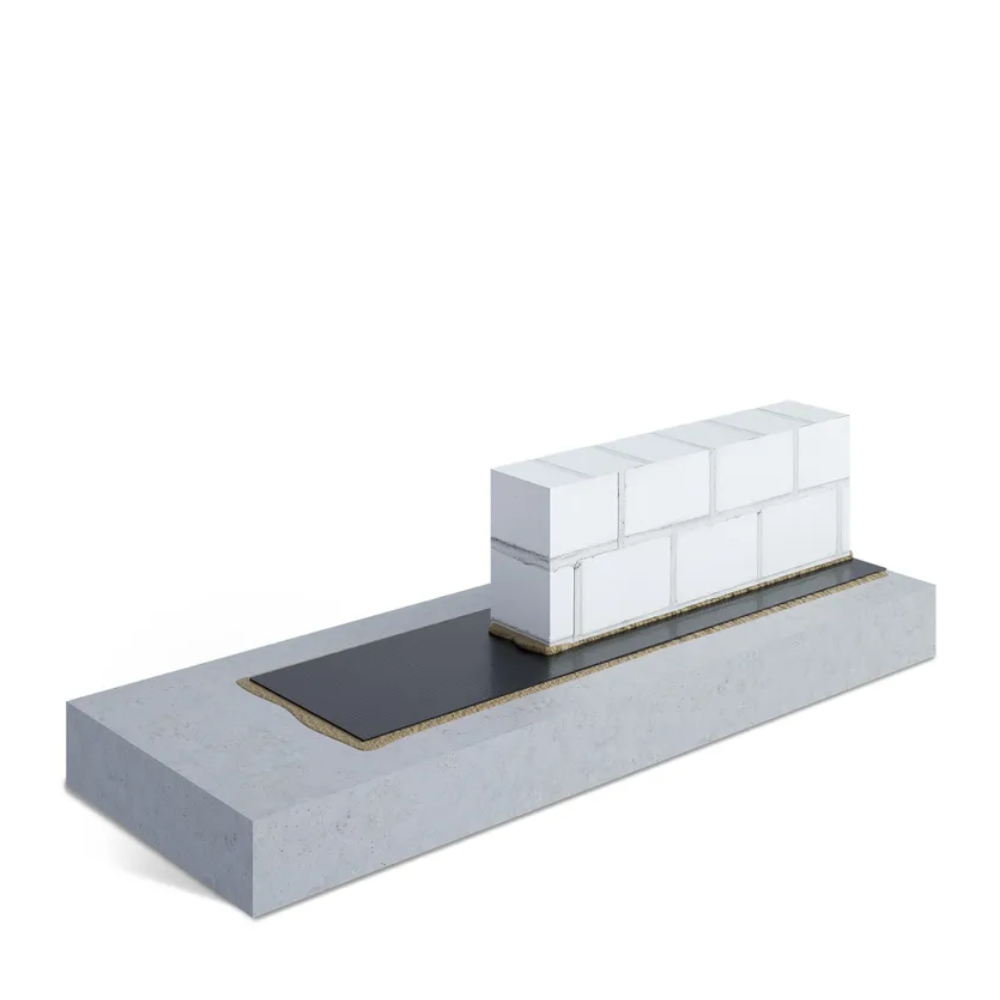 Tagliamuro delta dpc barriera antiumidità antisdrucciolo murature rotolo da 25 m *** larghezza 42 cm, confezione 1