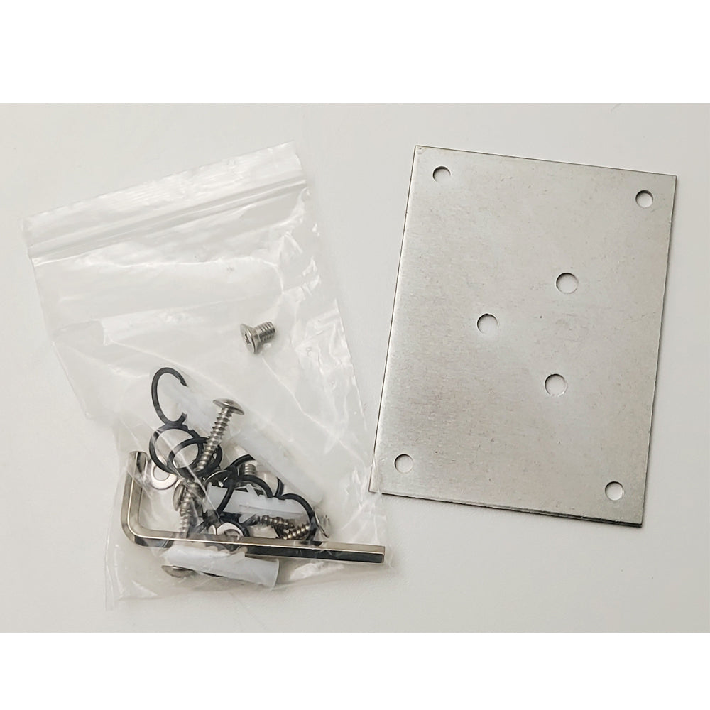 Soffione doccia a parete acciaio inox punta quadrata