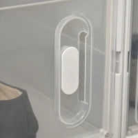 Mobile Scarpiera Modulare Salvaspazio, 18 Cubi 28x36x21 cm in Plastica PP, Bianco