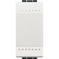 Bticino living light invertitore bianco unipolare basculante n4004n