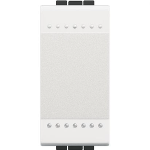 Bticino living light invertitore bianco unipolare basculante n4004n