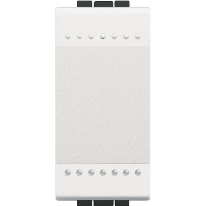 Bticino living light invertitore bianco unipolare basculante n4004n