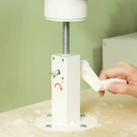 Albero per Gatti, altezza regolabile da 225-275 cm, base stabile, set anti-ribaltamento, copertura in peluche, Crema