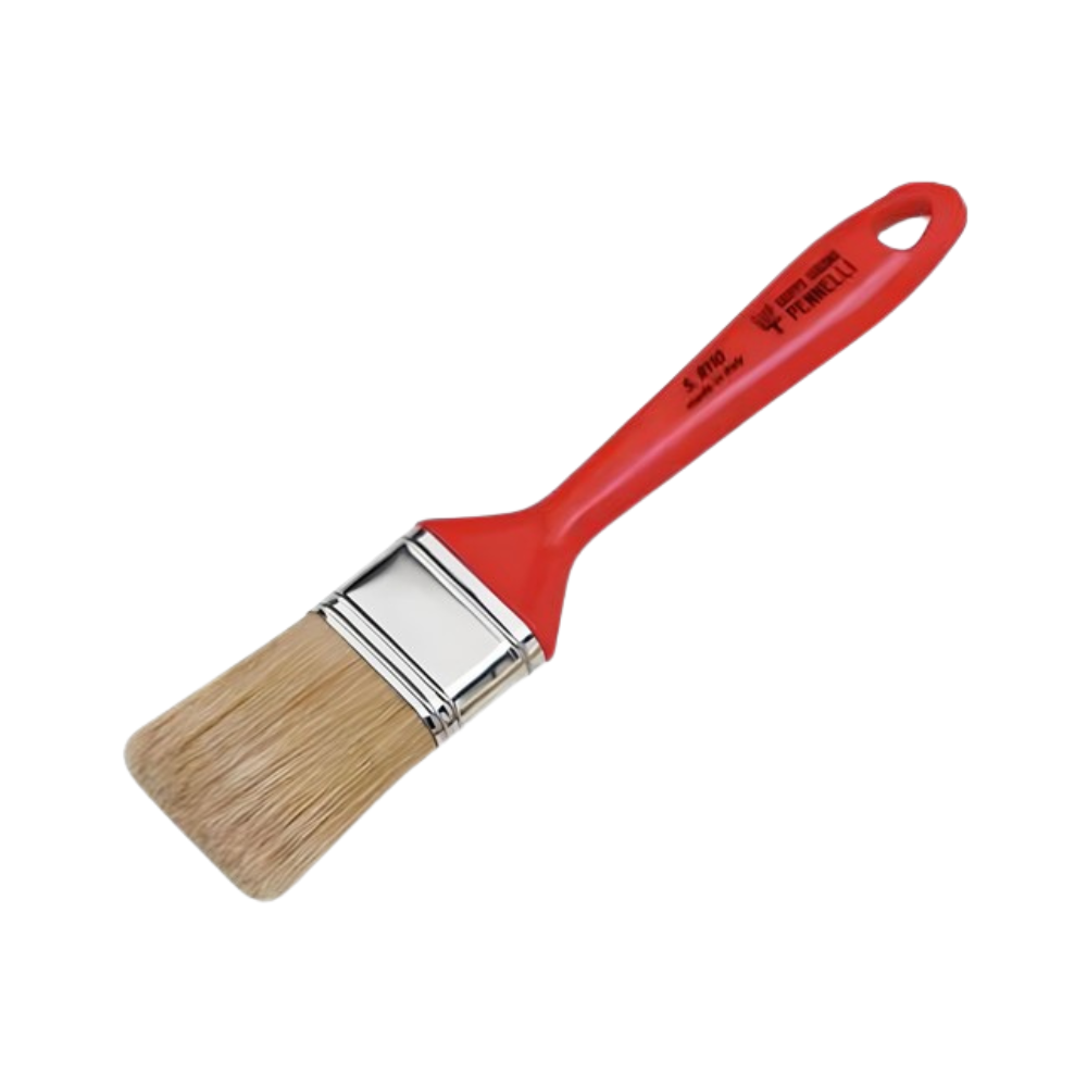 Pennellessa tripla setola bionda manico plastica applicazione precisa *** misura 100 mm, confezione 1