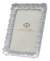 Cornice Petal Silver Cm 19,5X2,5X24,5 (Misura Interna Cm 15X20)