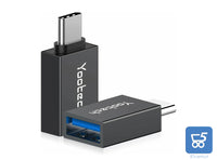 YOOTECH adattatore USB C maschio TO USB A femmina 4 pezzi