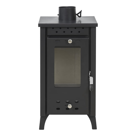 Stufa a Legna Divina Fire Matilde 7,7 kW Nera
