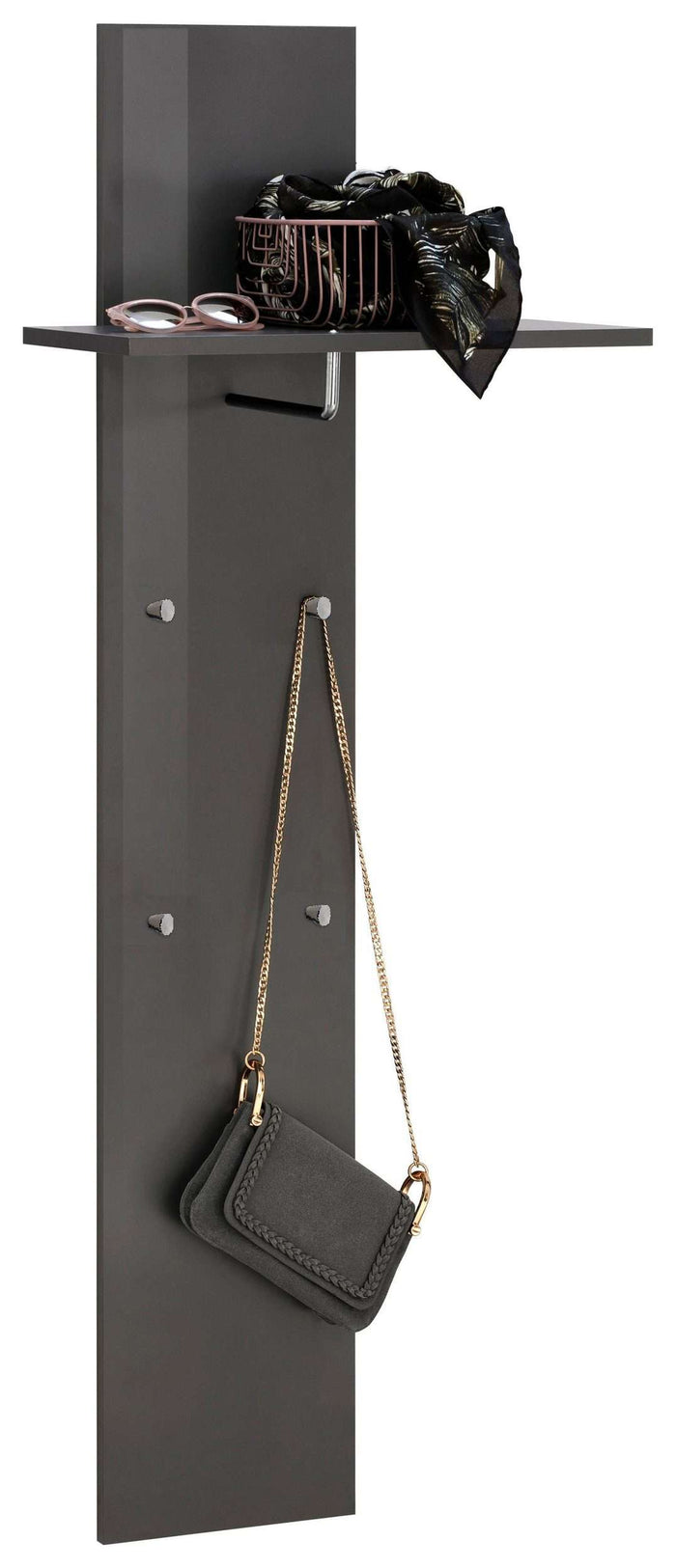 Mobile ingresso MAGIC L 50 x H 140 x P 27 cm grigio