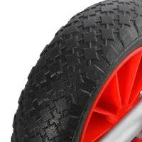 Carrello per Kayak Pieghevole Pneumatici 25cm Adatto a Tutte le Superfici Max 70kg Alluminio 62x35x30cm