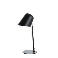 E-STYLO Lampada da tavolo nera in stile industriale, perfetta per aggiungere un tocco moderno e di carattere a qualsiasi ambiente, 20cm X 20cm H. 50cm