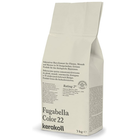 Stucco ibrido piastrelle fugabella impermeabile resistente confezione 3 kg *** colore- n 22, confezione 1