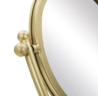 Specchio Da Tavolo Glam Cm 25X17.5X27