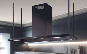 CAPPA ELEA CENTRALE cm146x60 camino centrale - Nera - 800 m3/h