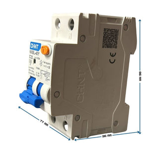 Chint 519865 interruttore magnetotermico differenziale nxbl-40y 1p+n c 32a