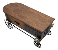 Tavolo Da Caffe' Old Style Cm 124,5X61X50,5