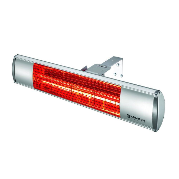 Riscaldatore elettrico infrarossi kemper 65437kw20 2000w per esterni