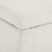 Panca in Stile Vintage, Panca per Scarpe, Spazio di Archiviazione Nascosto, Effetto Cachemire, Beige e Nero