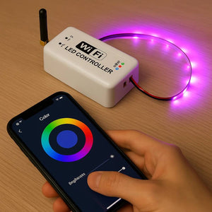 Controller wi-fi led rgb compatibile optonica