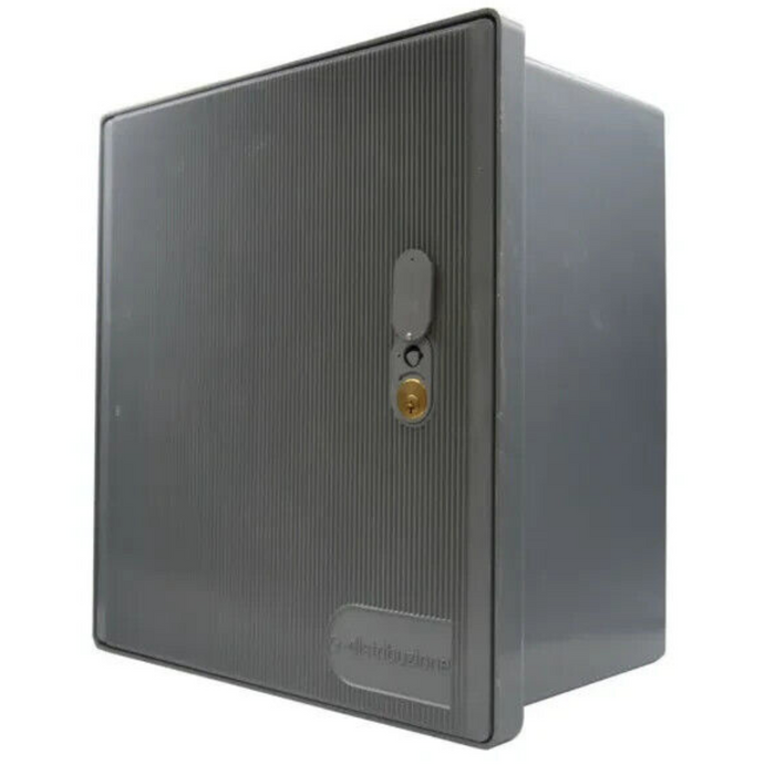 Cassetta contatore enel trifase 2 posti con serratura e chiave