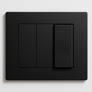 Cover suoneria bticino living now 1 modulo design elegante e funzionale *** colore nero, confezione 1