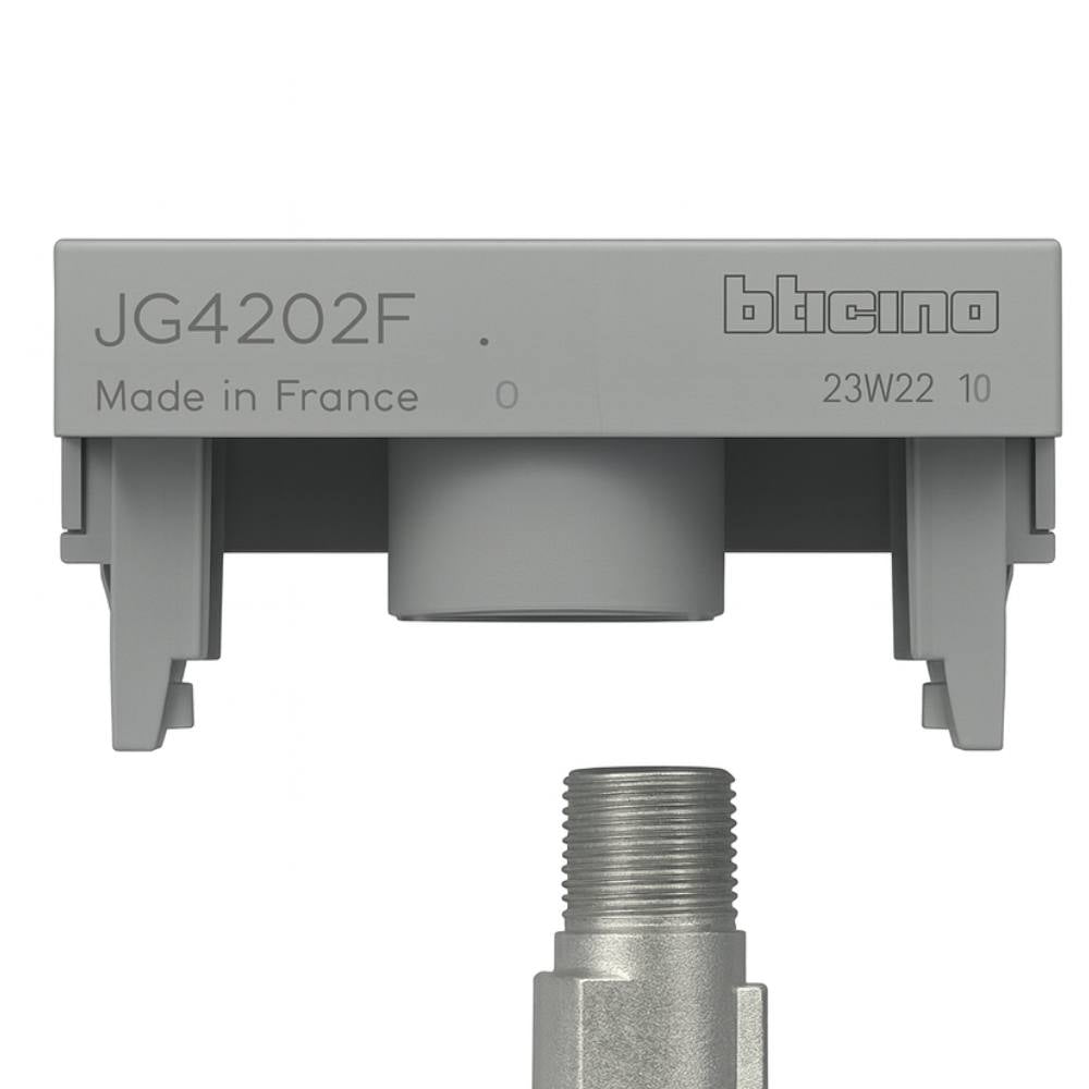 Bticino jg4202f connettore coassiale tv tipo f 75 ohm aggancio a vite