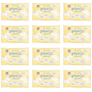 Multipack 12 confezioni salviette pulizia occhi per cani e gatti con estratti naturali