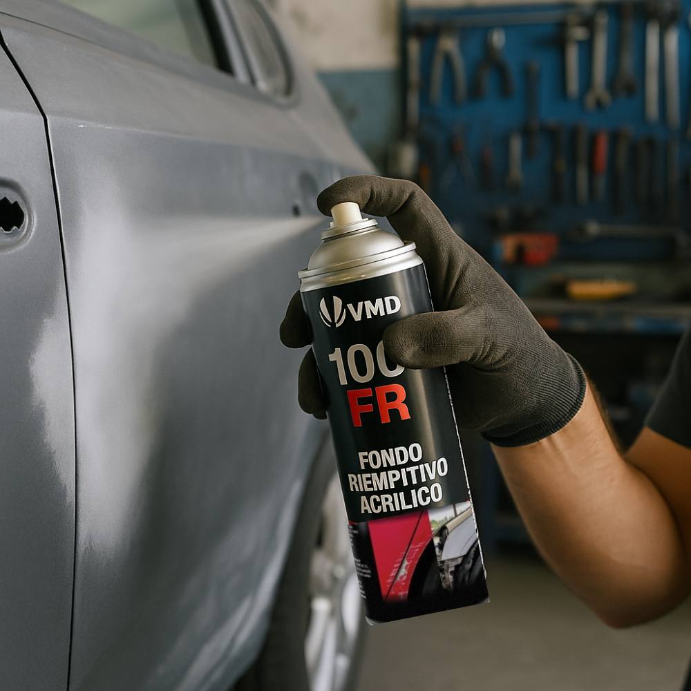 Vmd 100 fr fondo riempitivo acrilico spray per carrozzeria grigio 400 ml