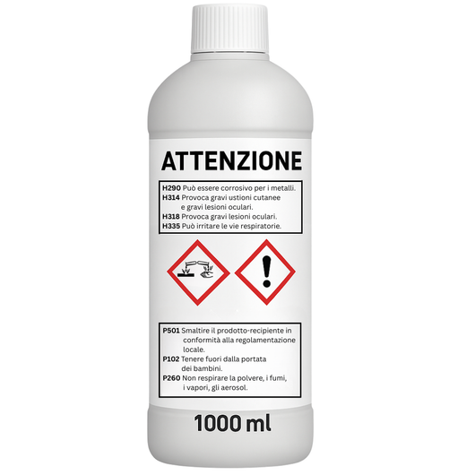 Purefuga detergente concentrato per fughe e pavimenti flacone 1 litro