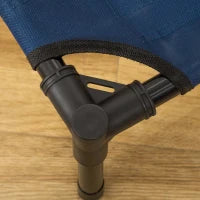 Letto Rialzato per Cani, Cuccia da Viaggio Impermeabile per Animali fino 20kg, 76x61x18cm, Blu