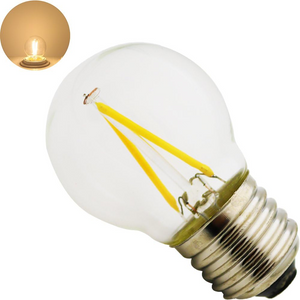 Optonica mini lampadina led attacco e27 g45 a filamento a led luce naturale