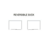 Porta doccia scorrevole slide per box nicchia due ante cristallo temprato *** misure 113-116xh190 cm trasparente, con...