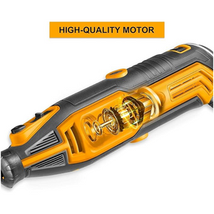 Minismerigliatrice flessibile 130 w + 109 accessori taglio levigatura lucidatura