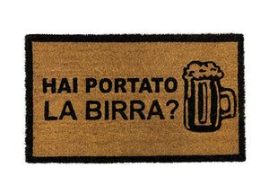 Zerbino Entrata Ingresso Esterno Antiscivolo Cocco Allegro Birra