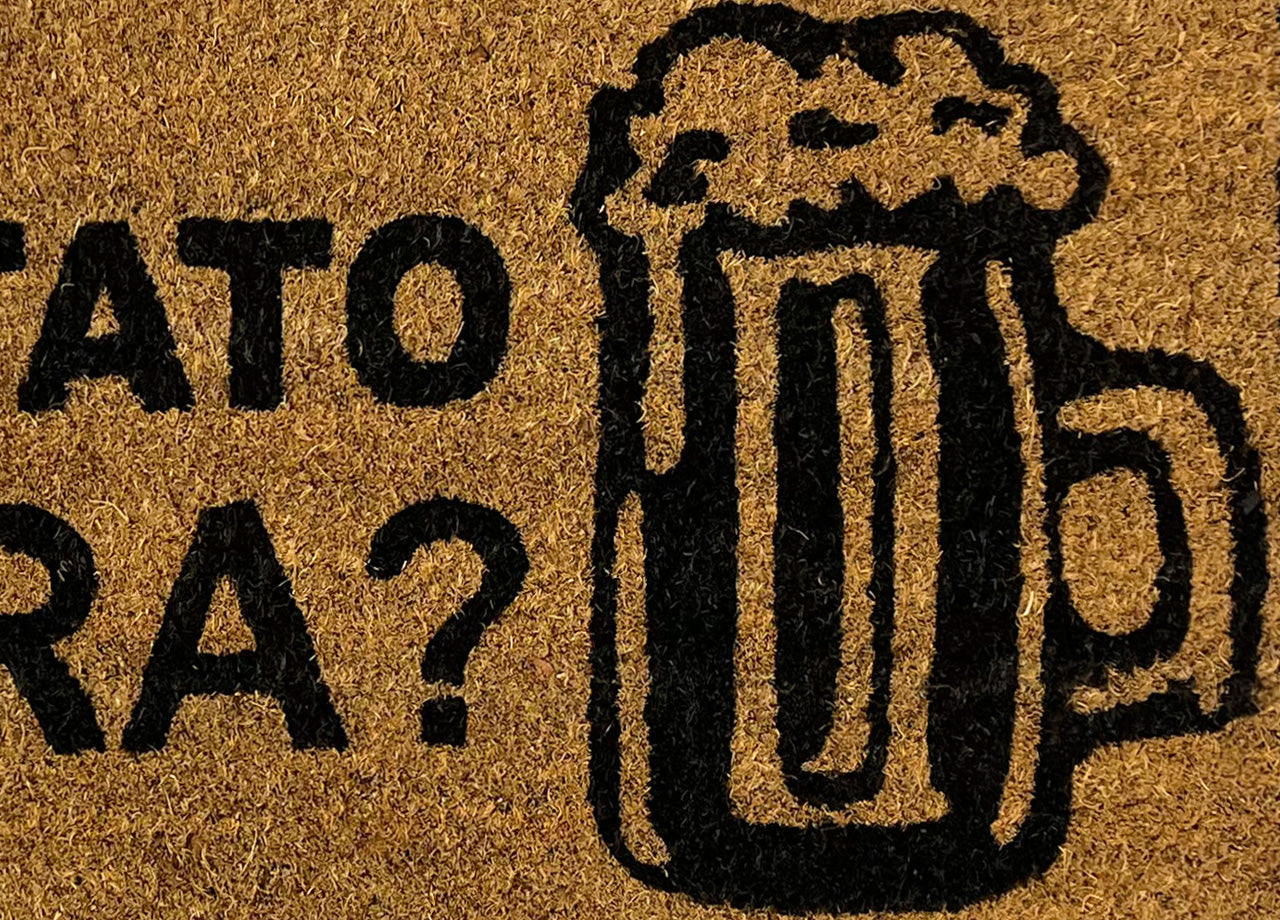 Zerbino Entrata Ingresso Esterno Antiscivolo Cocco Allegro Birra