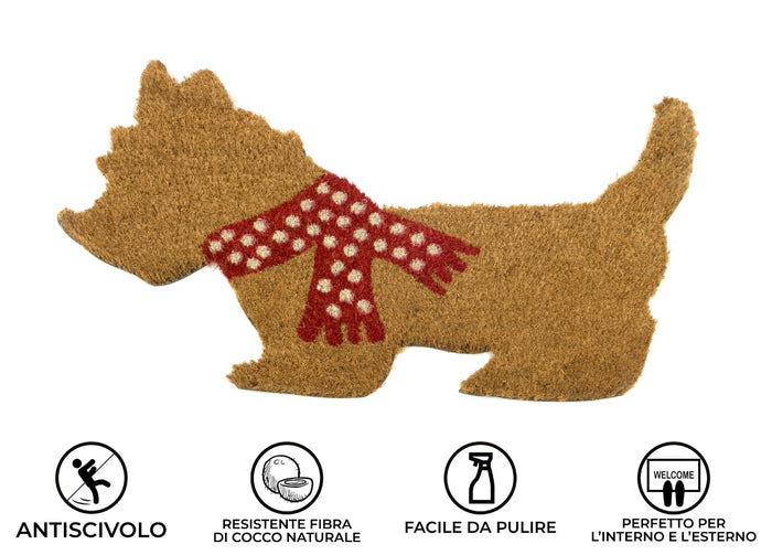 Zerbino Entrata Ingresso Esterno Antiscivolo Cocco Animal Dog
