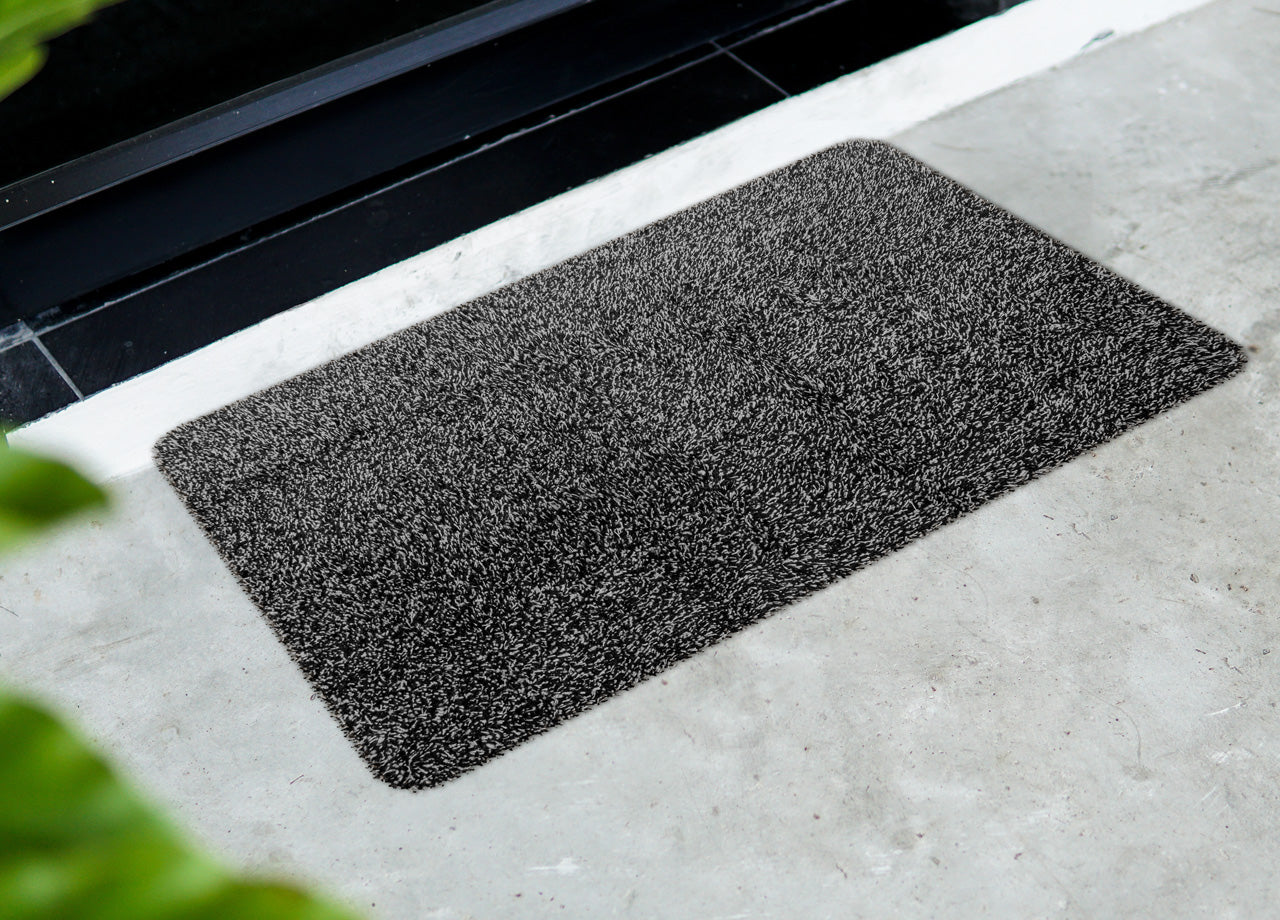 Zerbino Antiscivolo Entrata Ingresso Casa Esterno Asciugapassi Magic Clean - 45x70 - Nero