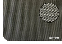 Zerbino Antiscivolo Entrata Ingresso Casa Esterno Asciugapassi Magic Clean - 45x70 - Nero