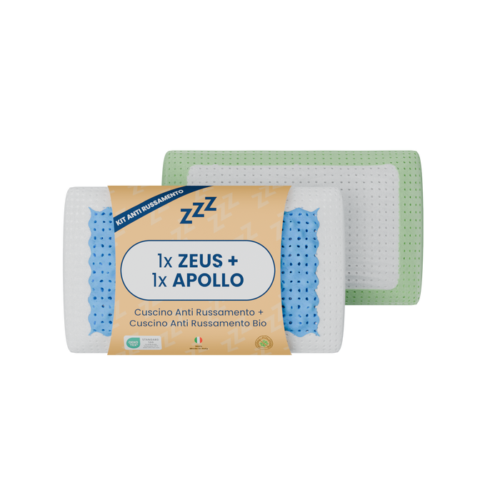 Coppia | Cuscini AntiRussamento - Sonno Sereno - Apollo & Zeus