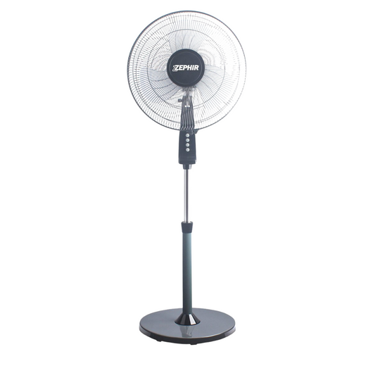 Zephir zng41p ventilatore a piantana ampia base tonda supersilent 45w pale 40cm