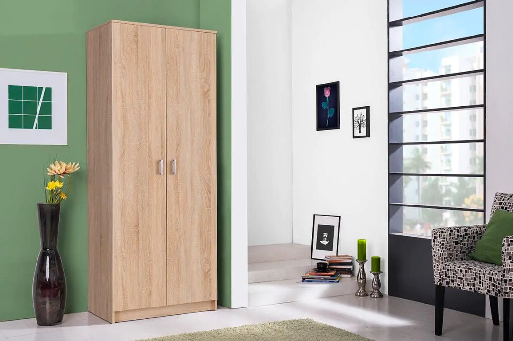 Armadietto multiuso 2 ante, finitura Rovere, ZFM11780011 