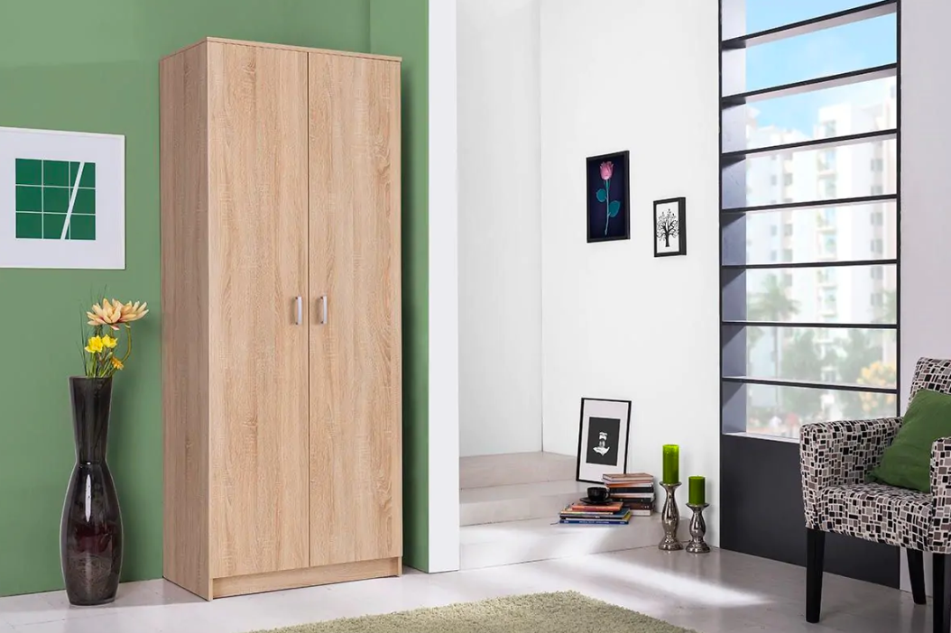 Armadietto multiuso 2 ante, finitura Rovere, ZFM11780011 