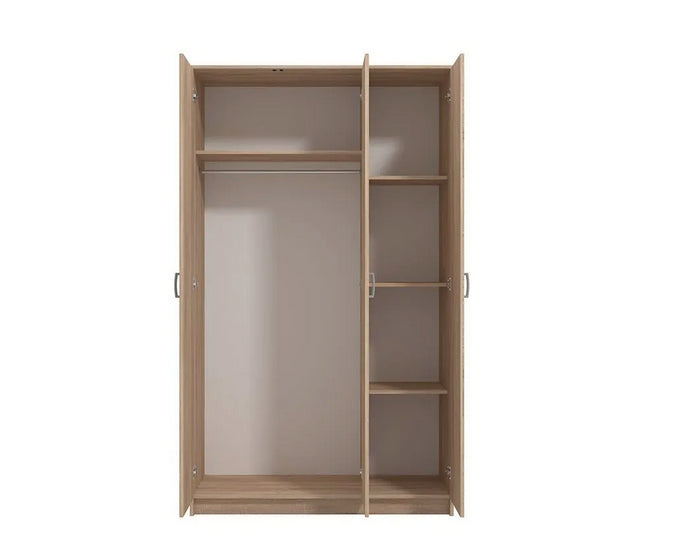 Armadietto multiuso 3 ante, finitura Rovere, ZFM80780011 